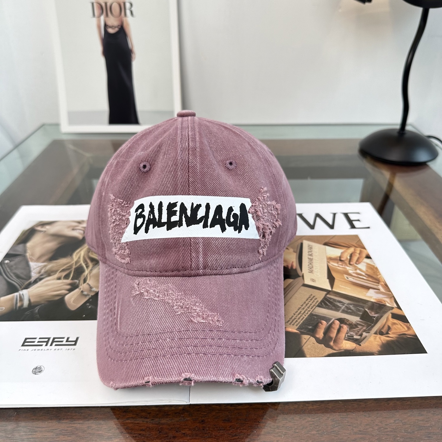Balenciaga 新品Balenciaga 巴黎世家字母新款棒球帽