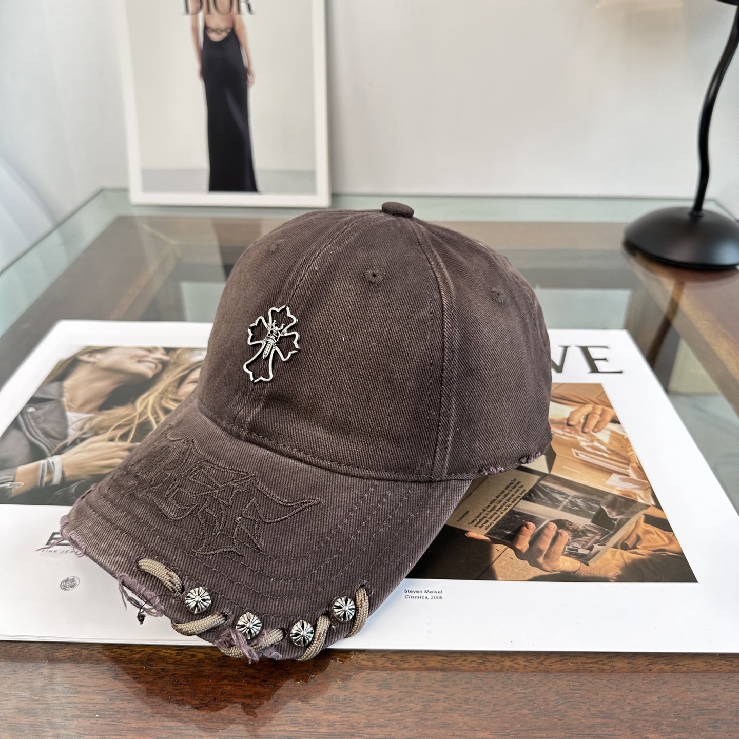 Chrome hearts 克罗心 新款十字架 高品质棒球帽，高端定制版！网红时尚博主同款！墙裂推荐！质
