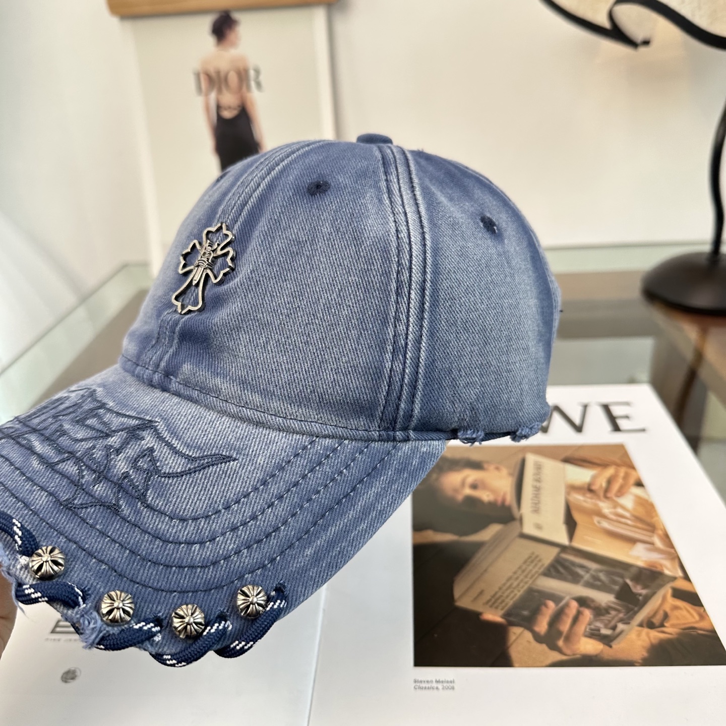 Chrome hearts 克罗心 新款十字架 高品质棒球帽，高端定制版！网红时尚博主同款！墙裂推荐！质