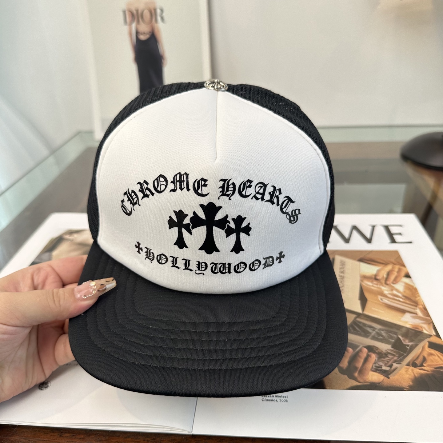 克罗心 经典网帽！专柜同售！真的超级多人在找这个系列的款式～～都是专柜颜色～～超级好看，有型又透气！设计