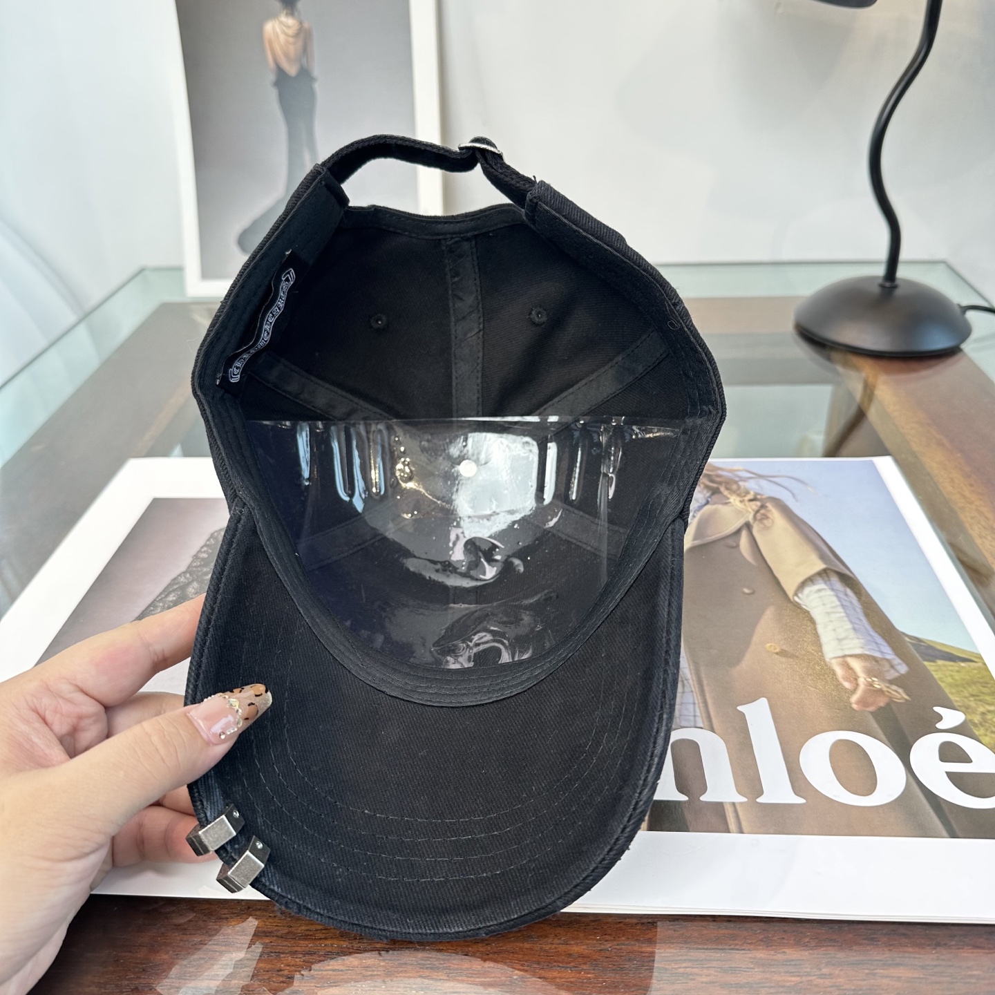 Chrome hearts 克罗心 新款十字架 高品质棒球帽，高端定制版！网红时尚博主同款！墙裂推荐！质量巨好！谁戴谁好