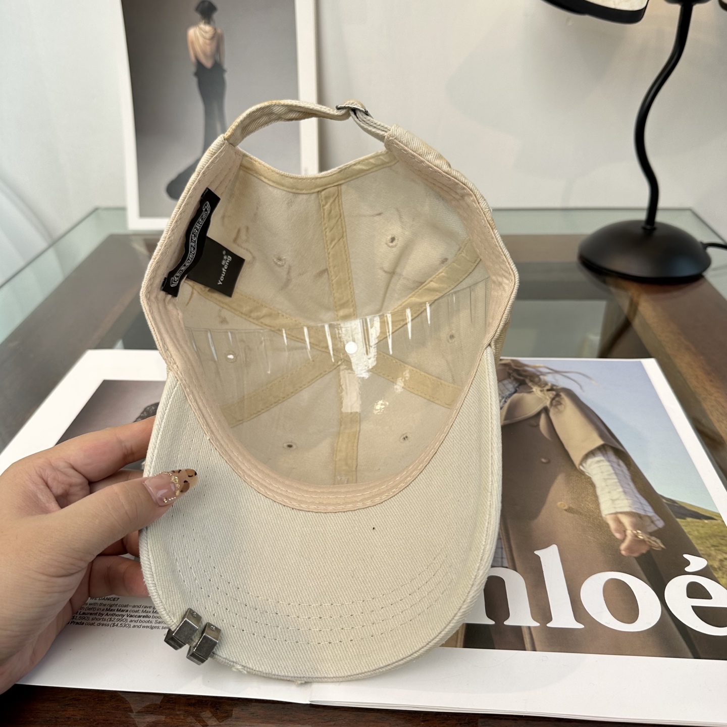 Chrome hearts 克罗心 新款十字架 高品质棒球帽，高端定制版！网红时尚博主同款！墙裂推荐！质量巨好！谁戴谁好