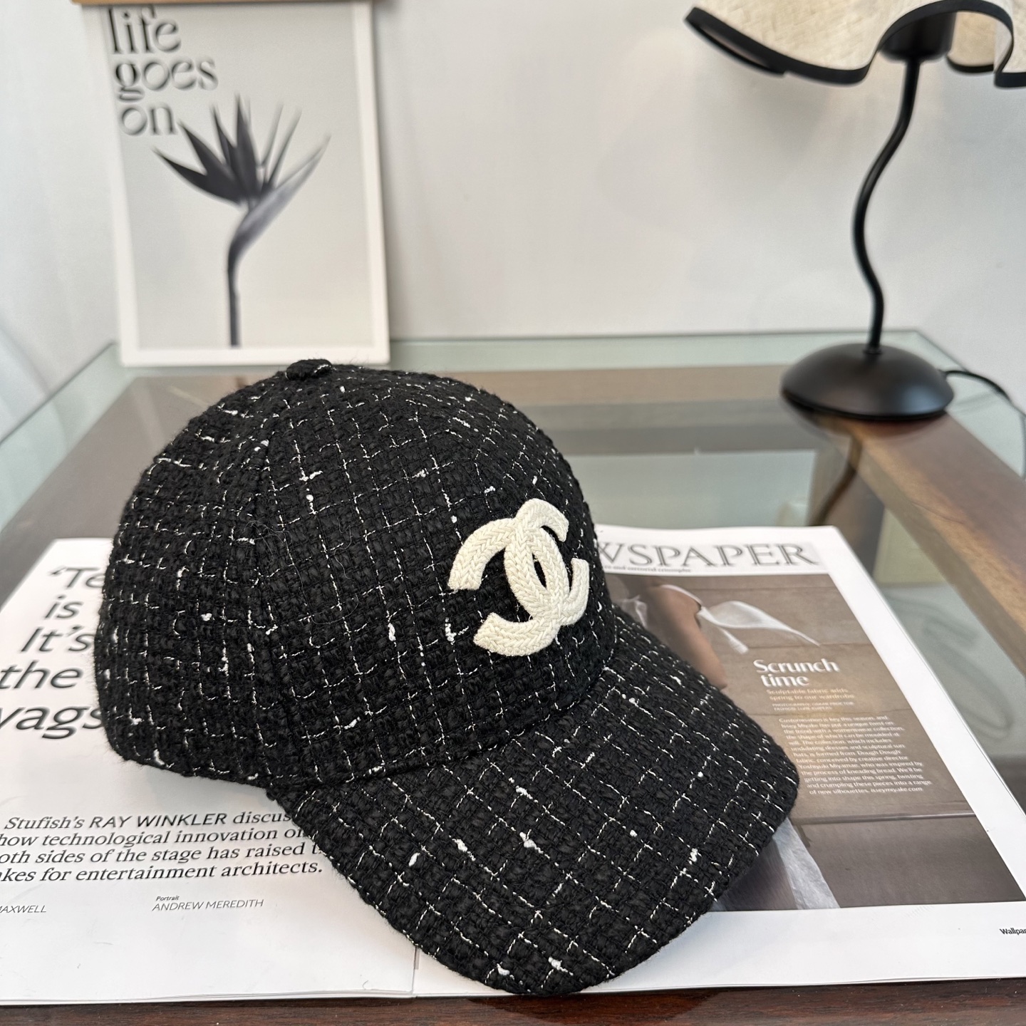 CHANEL香奈儿 新款双Clogo棒球帽，新款出货，大牌款超好搭配，赶紧入手！