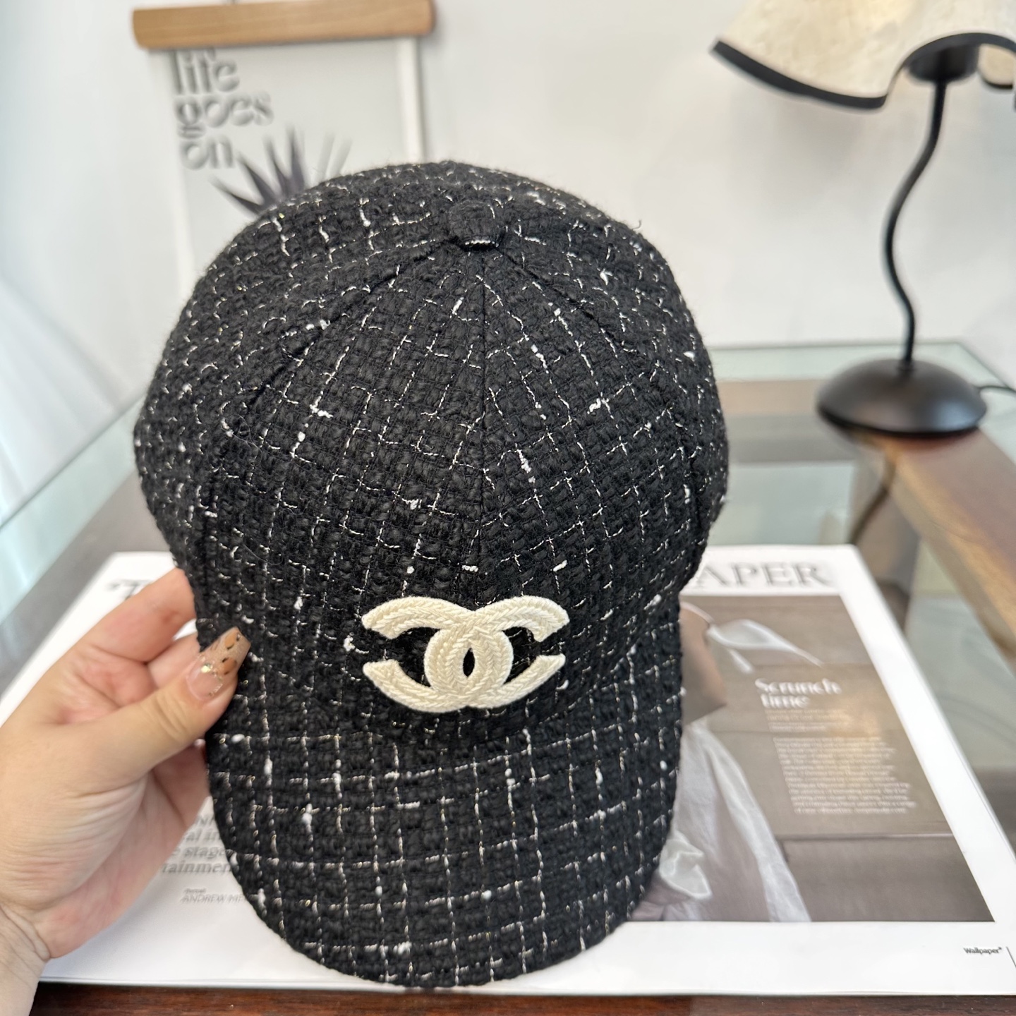 CHANEL香奈儿 新款双Clogo棒球帽，新款出货，大牌款超好搭配，赶紧入手！