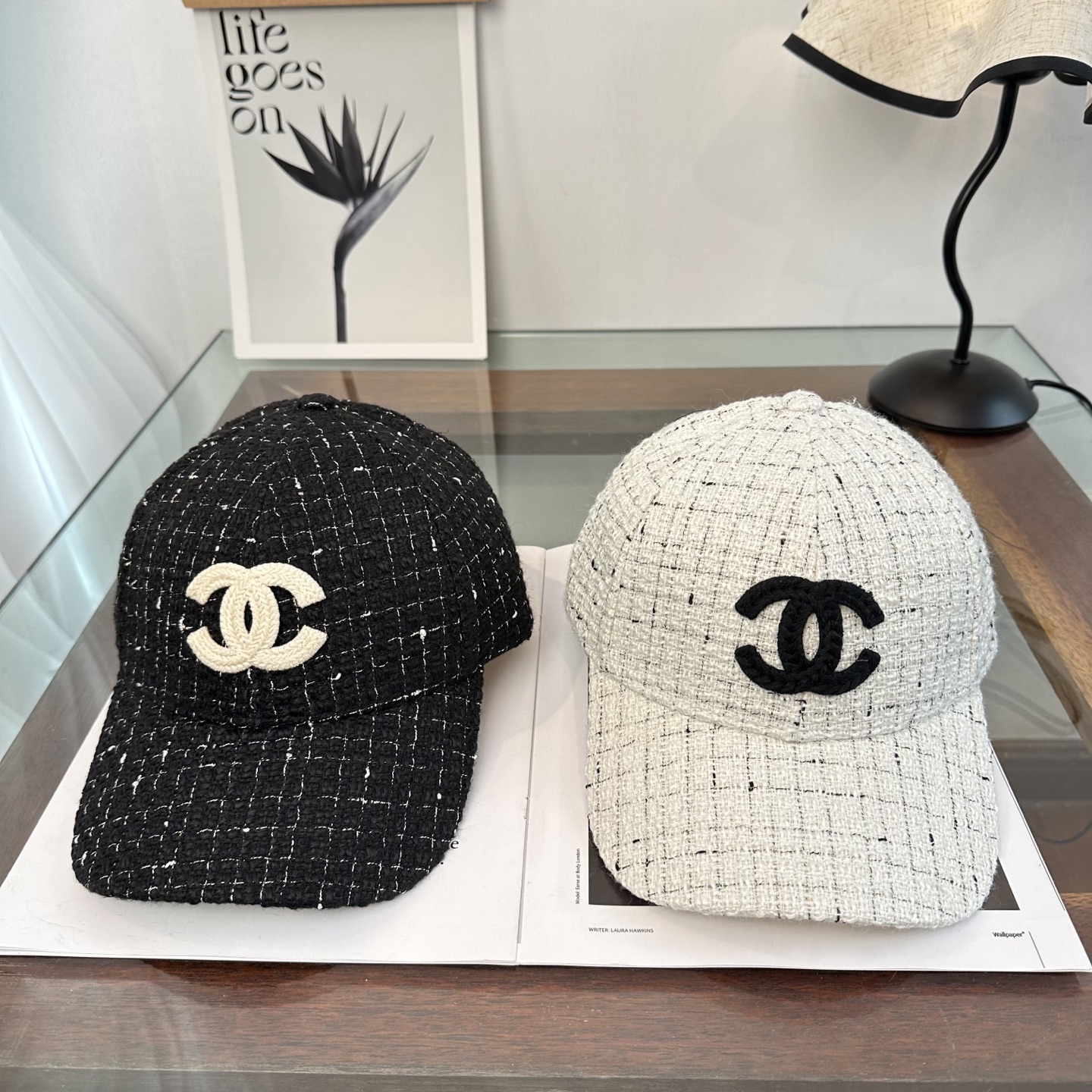 CHANEL香奈儿 新款双Clogo棒球帽，新款出货，大牌款超好搭配，赶紧入手！