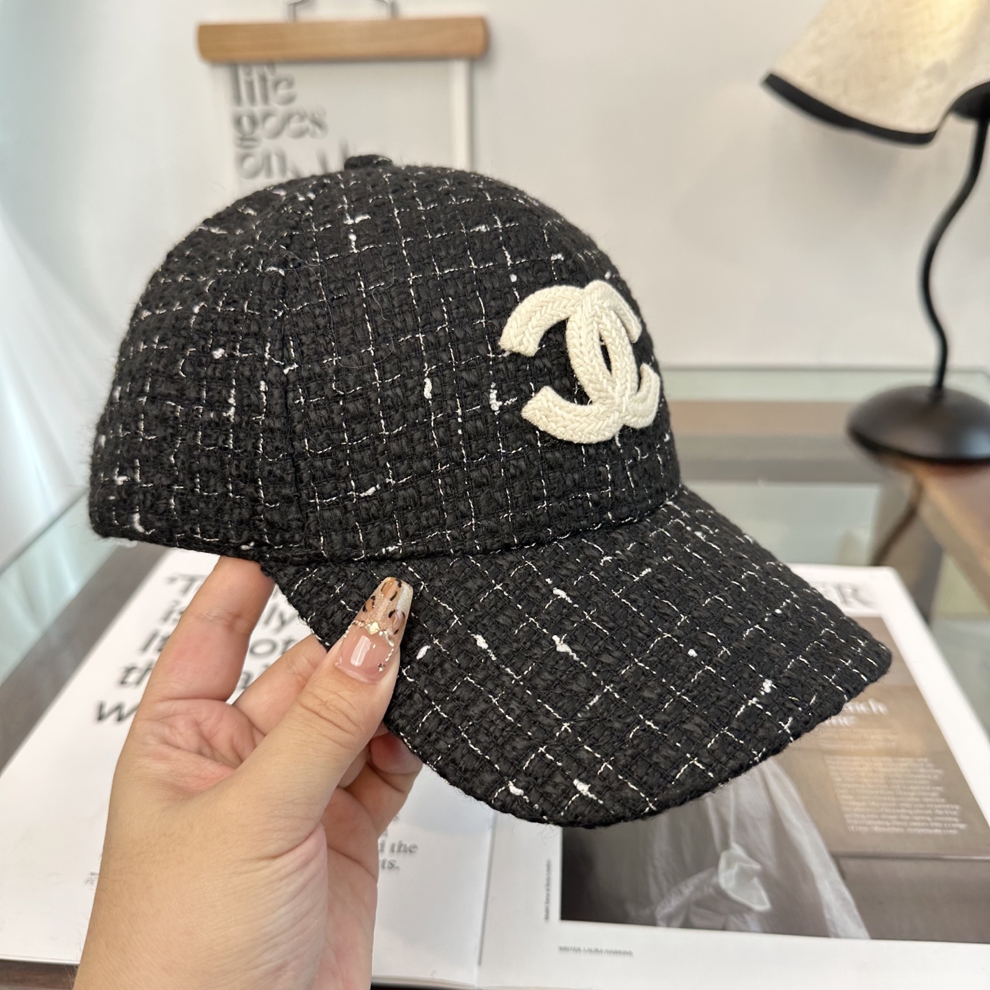 CHANEL香奈儿 新款双Clogo棒球帽，新款出货，大牌款超好搭配，赶紧入手！