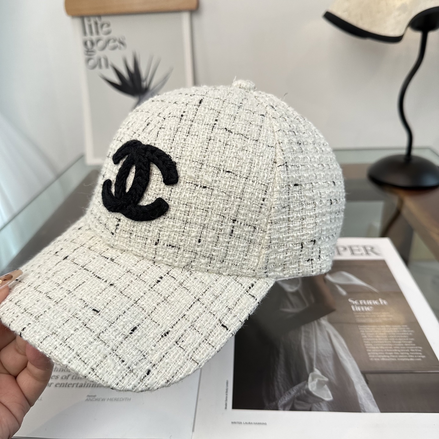 CHANEL香奈儿 新款双Clogo棒球帽，新款出货，大牌款超好搭配，赶紧入手！
