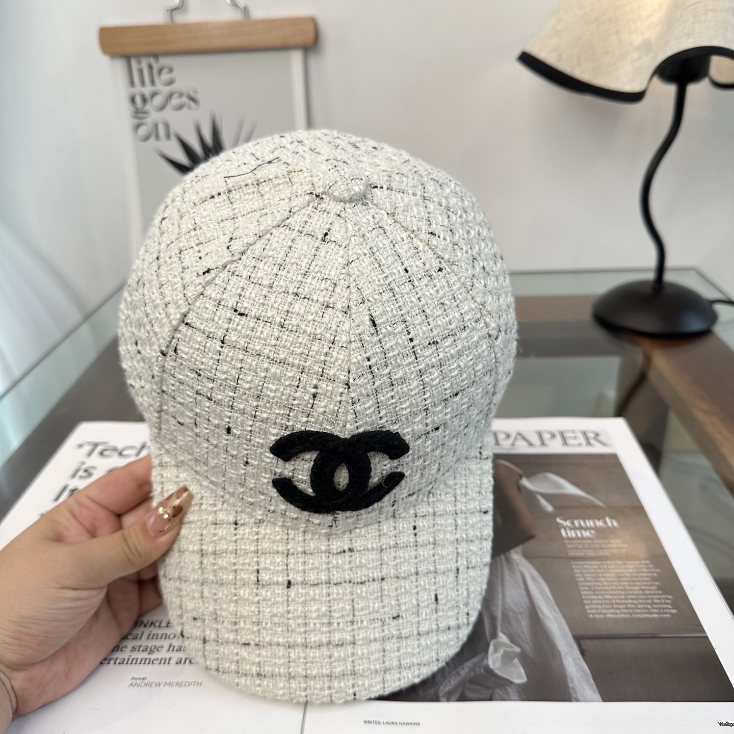 CHANEL香奈儿 新款双Clogo棒球帽，新款出货，大牌款超好搭配，赶紧入手！