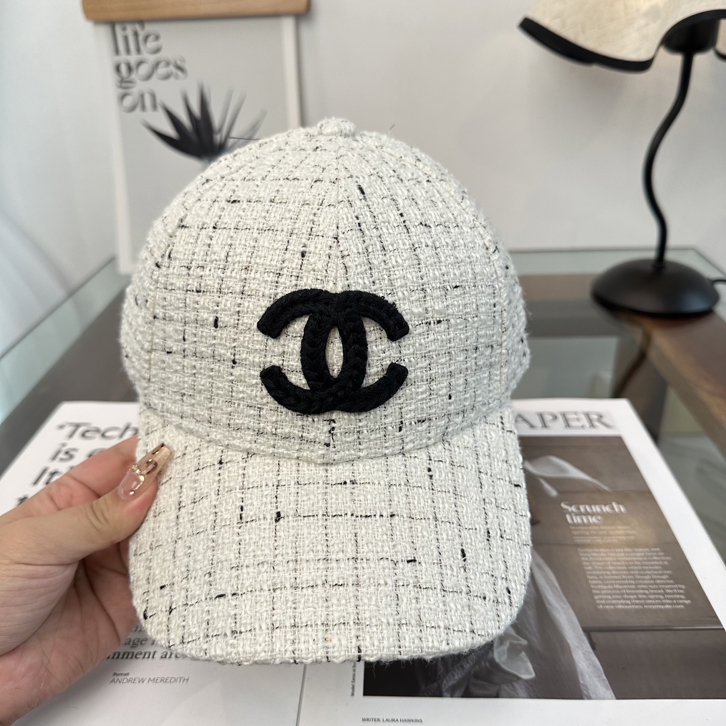CHANEL香奈儿 新款双Clogo棒球帽，新款出货，大牌款超好搭配，赶紧入手！