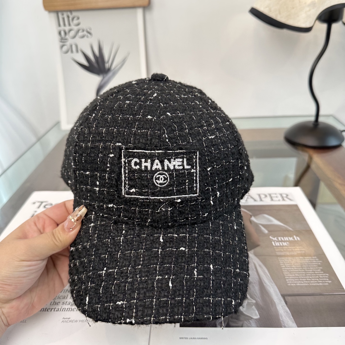 CHANEL香奈儿 新款双Clogo棒球帽，新款出货，大牌款超好搭配，赶紧入手！