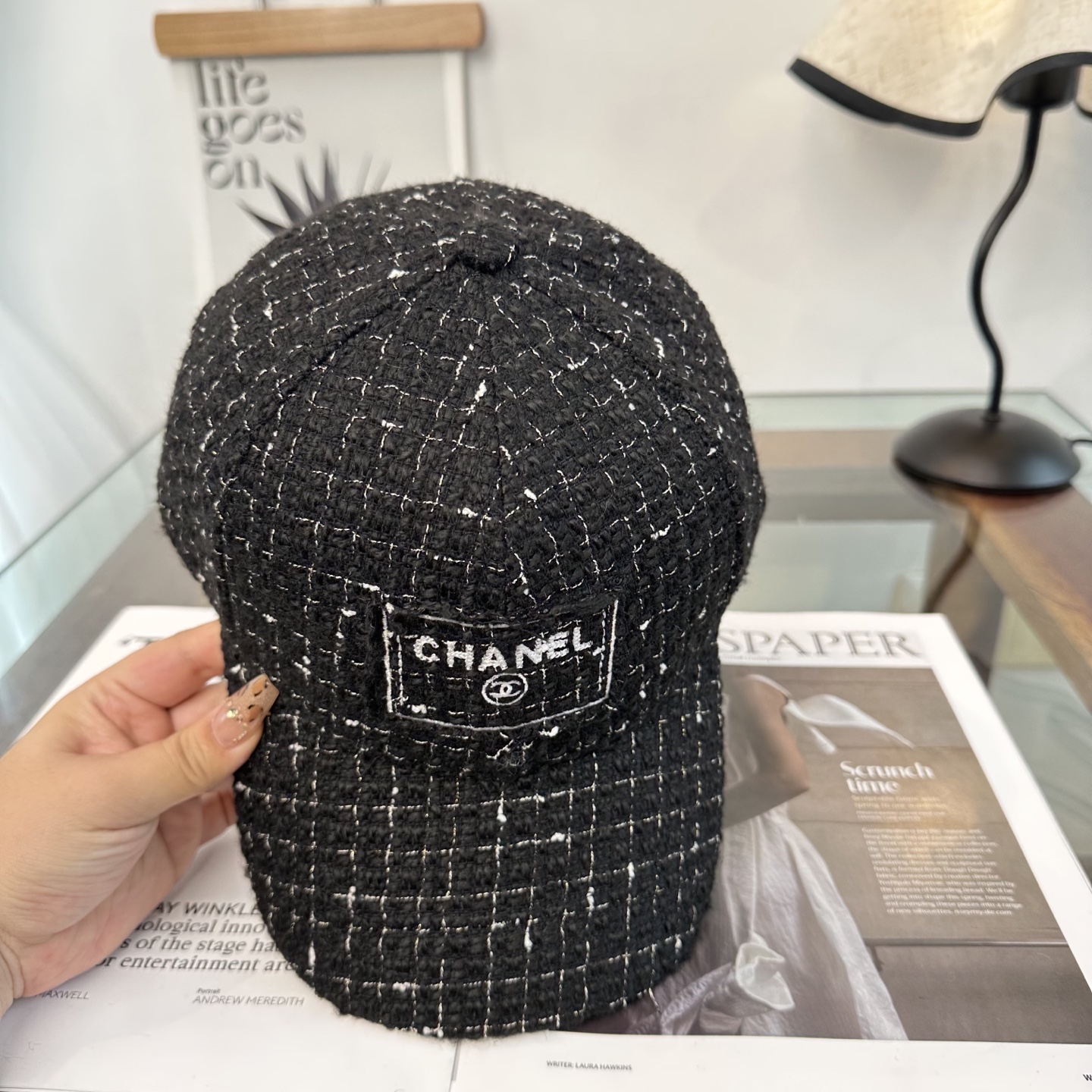 CHANEL香奈儿 新款双Clogo棒球帽，新款出货，大牌款超好搭配，赶紧入手！