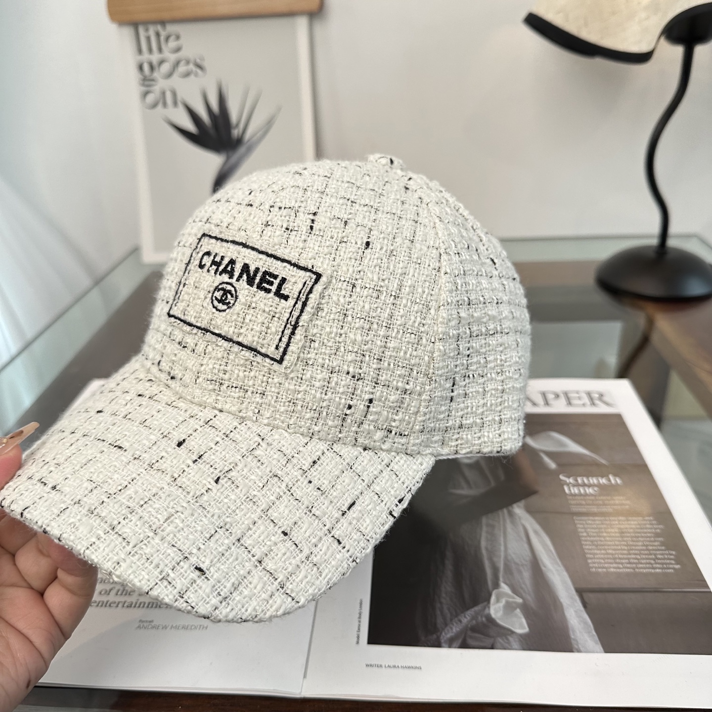 CHANEL香奈儿 新款双Clogo棒球帽，新款出货，大牌款超好搭配，赶紧入手！