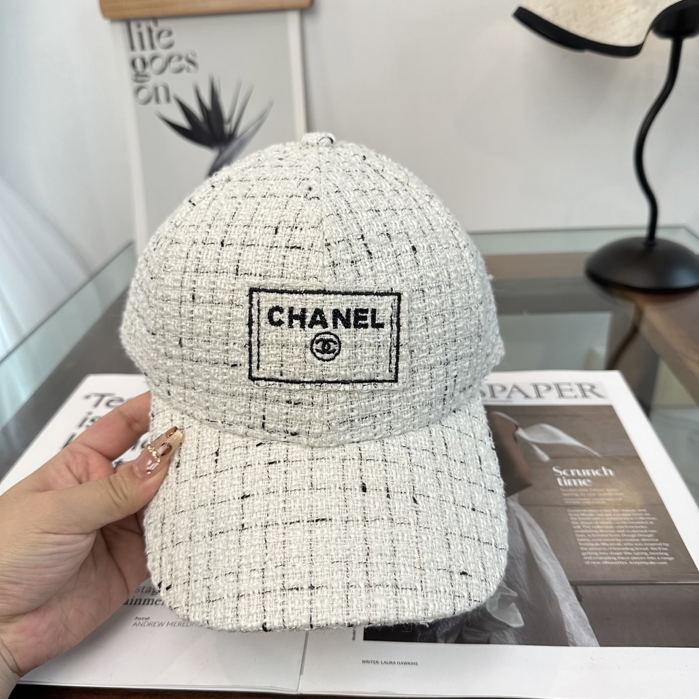 CHANEL香奈儿 新款双Clogo棒球帽，新款出货，大牌款超好搭配，赶紧入手！