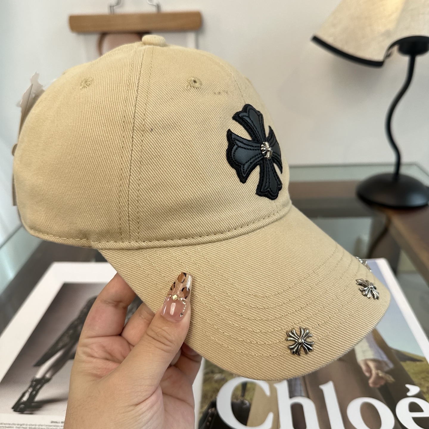 Chrome hearts 克罗心 新款十字架 高品质棒球帽，高端定制版！网红时尚博主同款！墙裂推荐！质