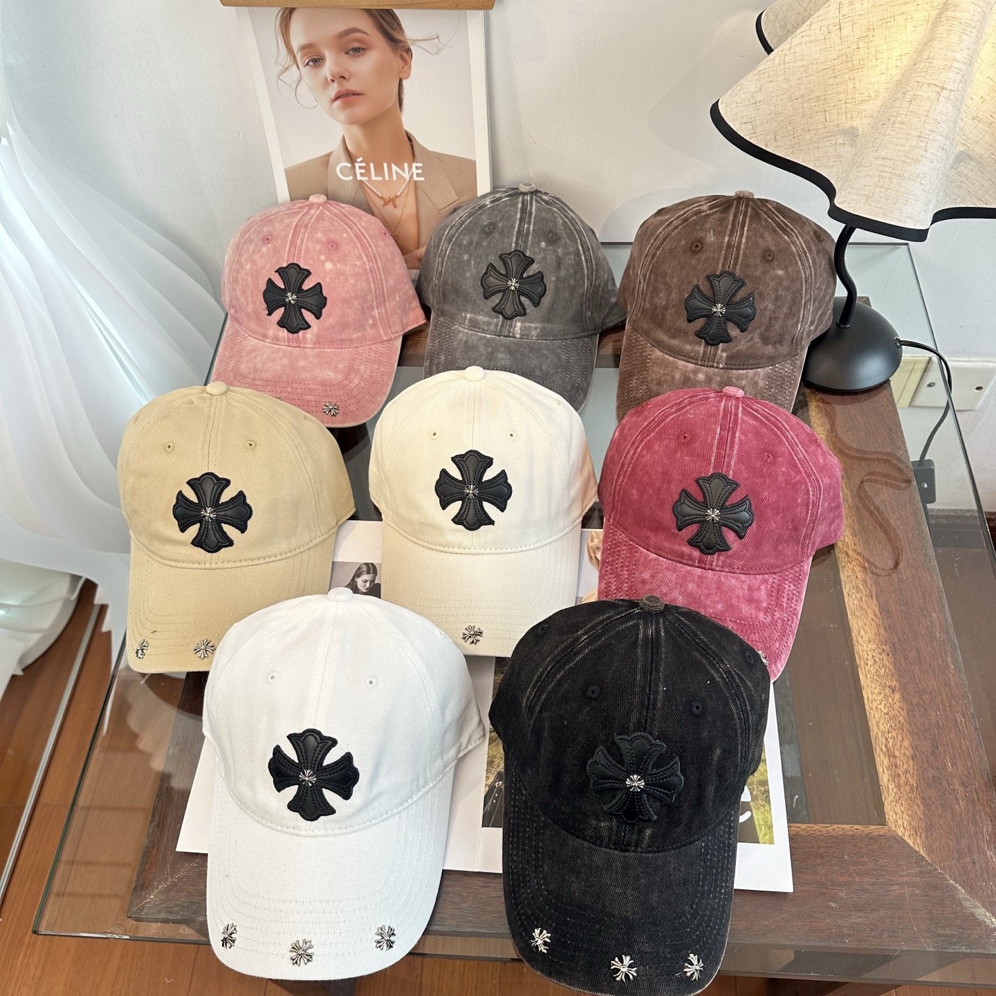 Chrome hearts 克罗心 新款十字架 高品质棒球帽，高端定制版！网红时尚博主同款！墙裂推荐！质