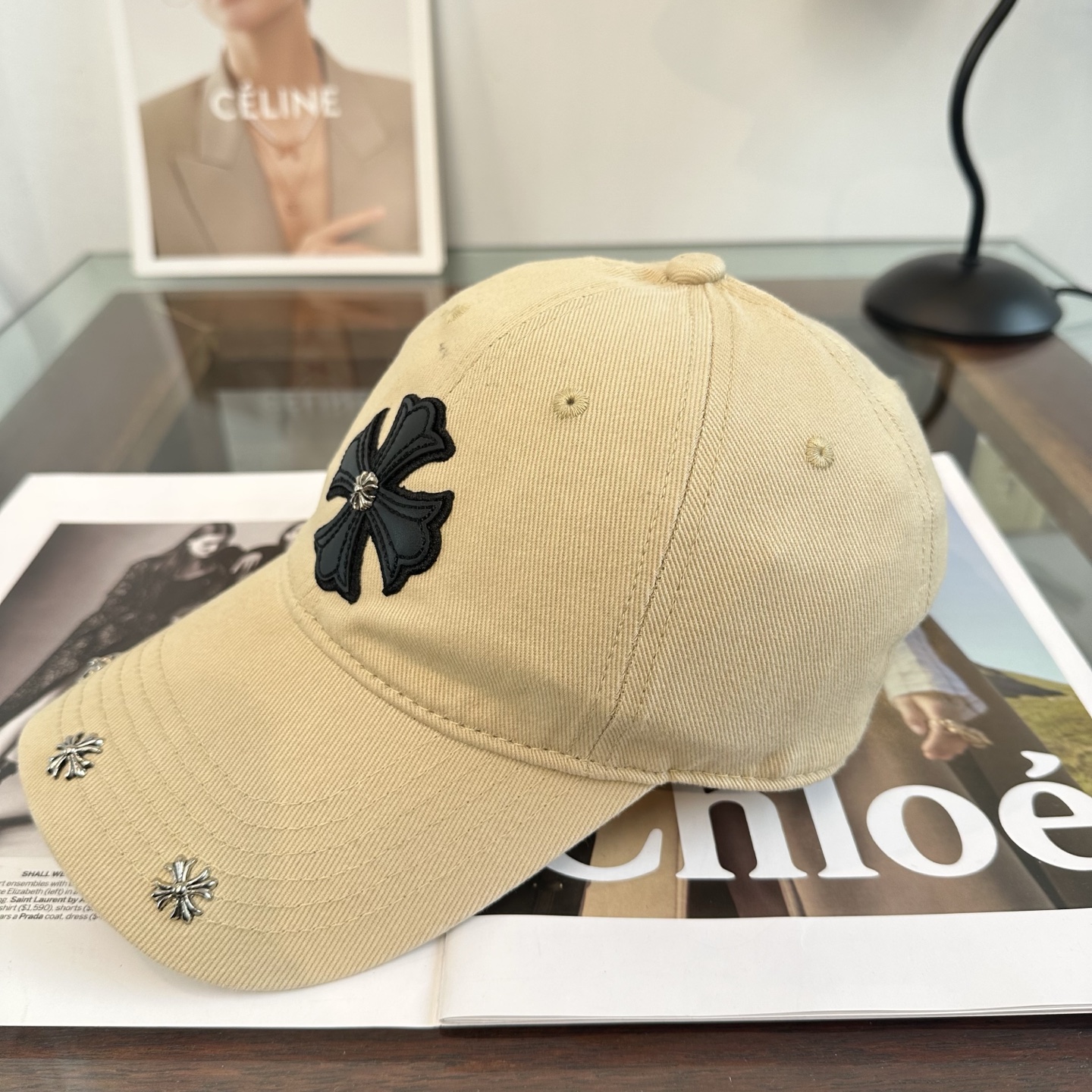 Chrome hearts 克罗心 新款十字架 高品质棒球帽，高端定制版！网红时尚博主同款！墙裂推荐！质