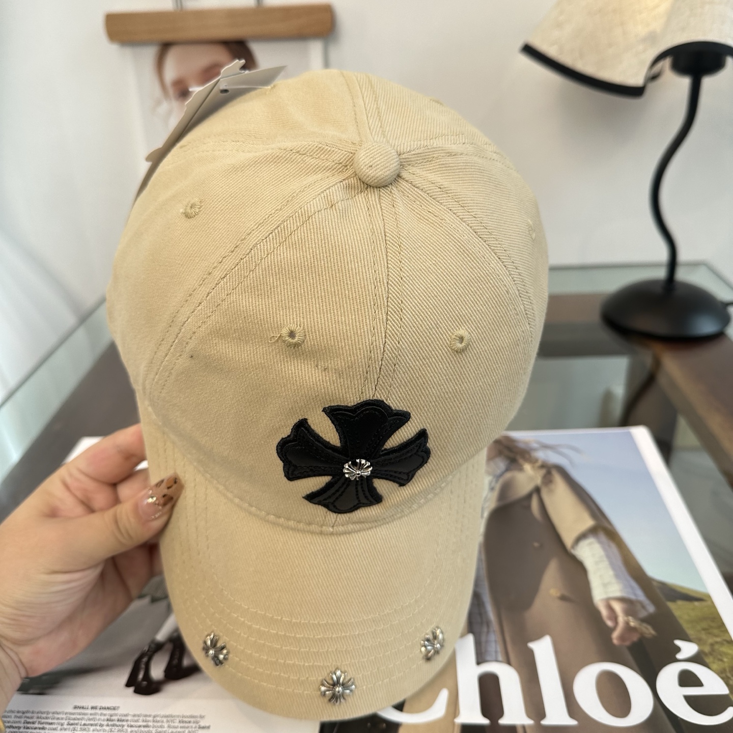 Chrome hearts 克罗心 新款十字架 高品质棒球帽，高端定制版！网红时尚博主同款！墙裂推荐！质