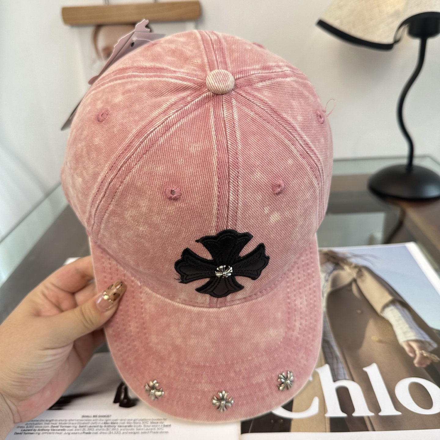Chrome hearts 克罗心 新款十字架 高品质棒球帽，高端定制版！网红时尚博主同款！墙裂推荐！质