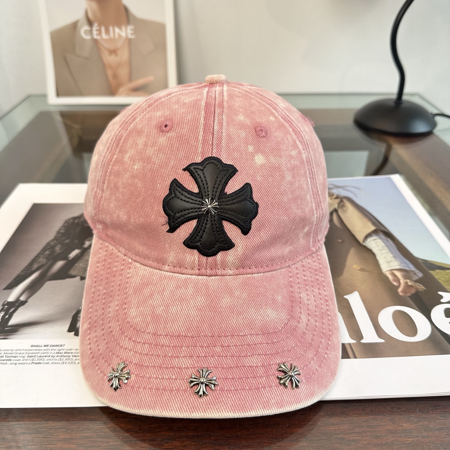 Chrome hearts 克罗心 新款十字架 高品质棒球帽，高端定制版！网红时尚博主同款！墙裂推荐！质