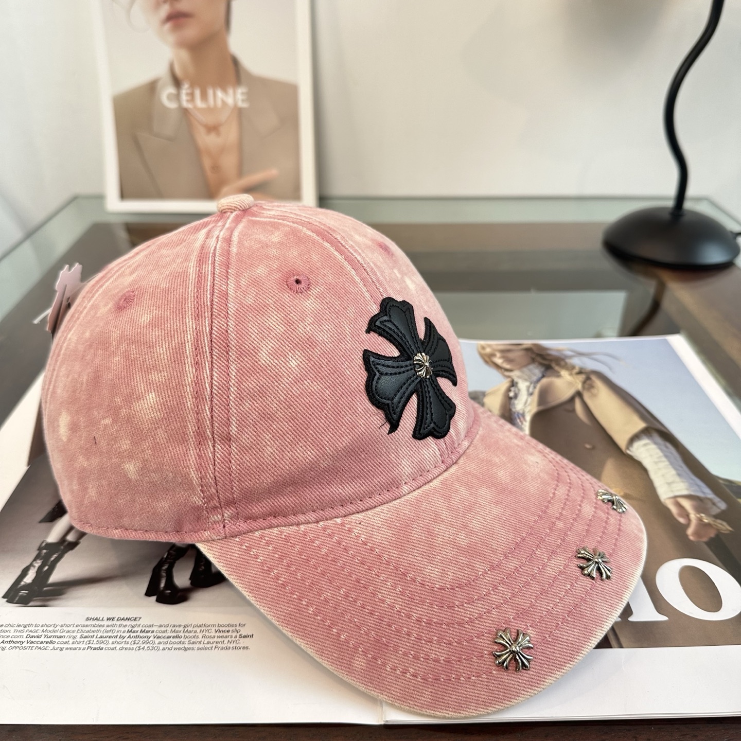 Chrome hearts 克罗心 新款十字架 高品质棒球帽，高端定制版！网红时尚博主同款！墙裂推荐！质