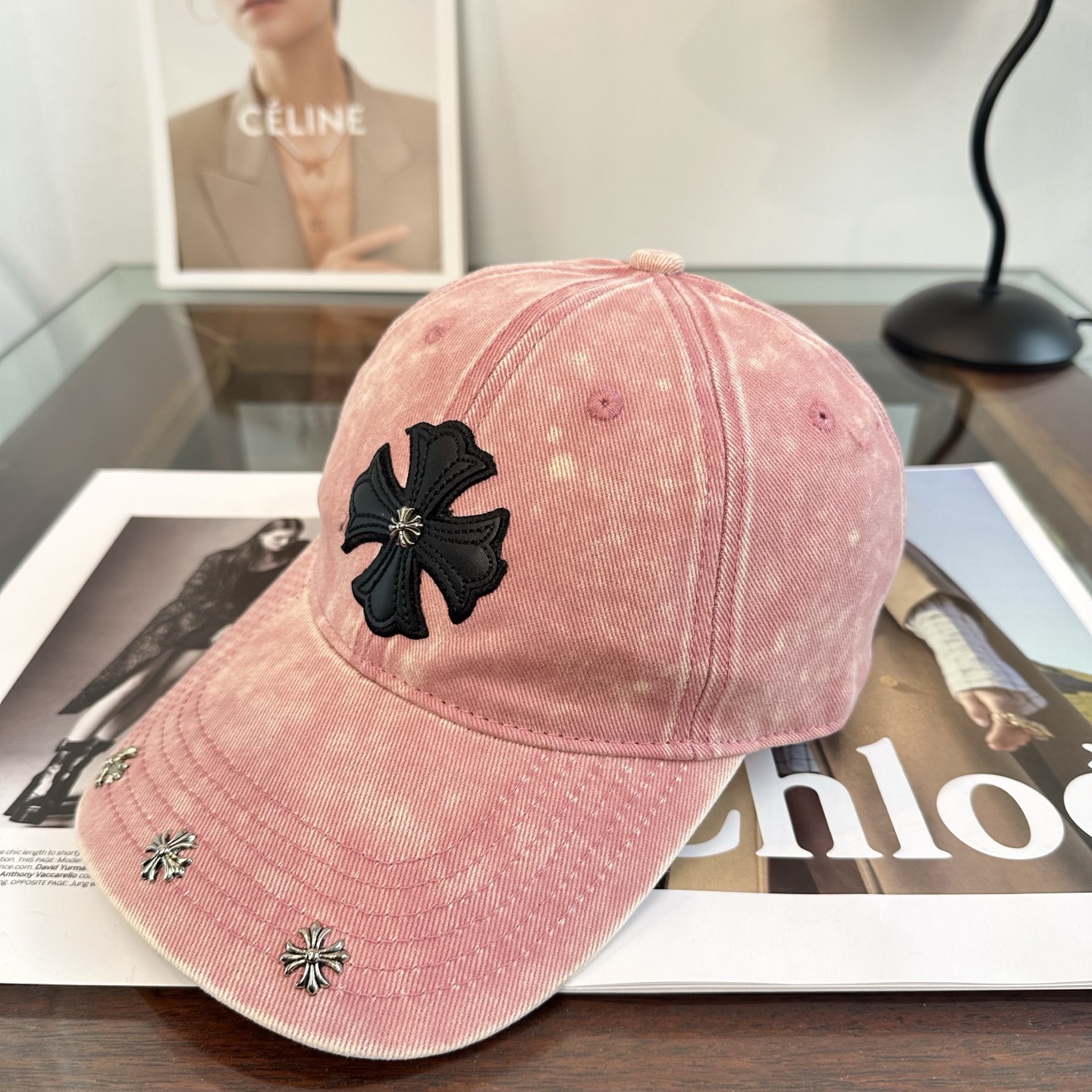 Chrome hearts 克罗心 新款十字架 高品质棒球帽，高端定制版！网红时尚博主同款！墙裂推荐！质