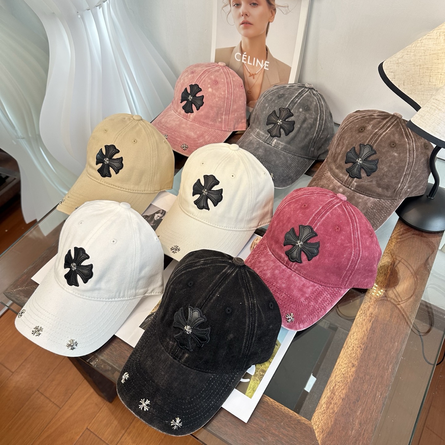 Chrome hearts 克罗心 新款十字架 高品质棒球帽，高端定制版！网红时尚博主同款！墙裂推荐！质