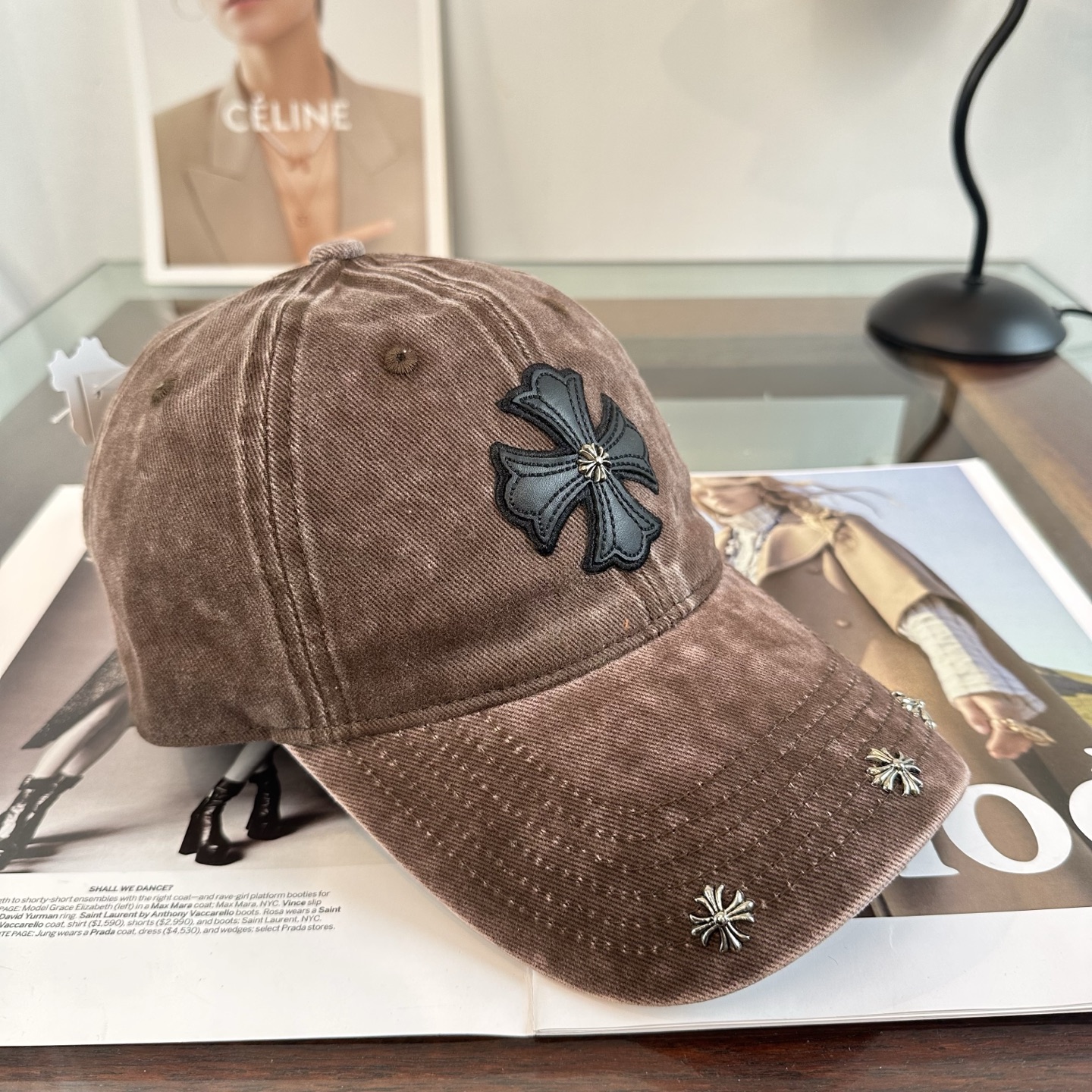 Chrome hearts 克罗心 新款十字架 高品质棒球帽，高端定制版！网红时尚博主同款！墙裂推荐！质