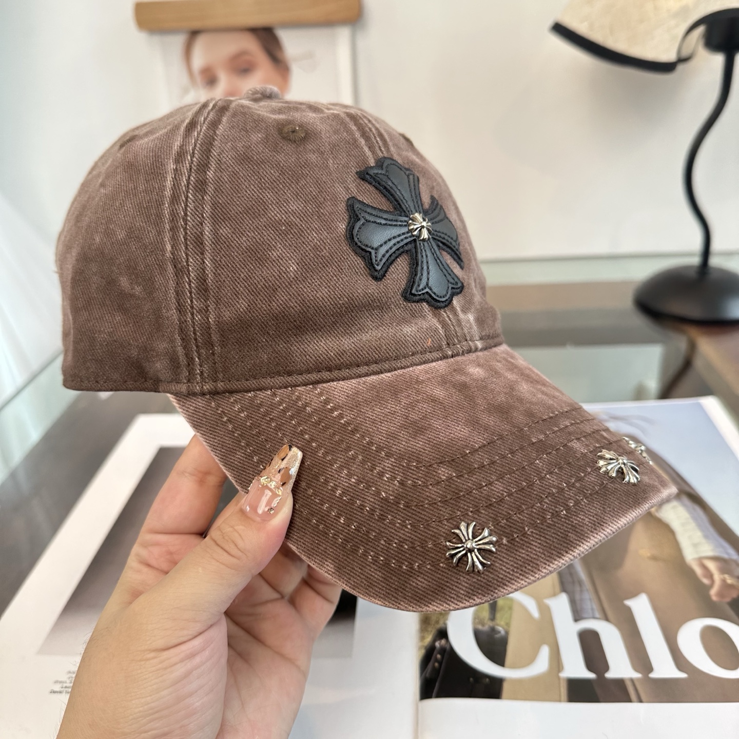 Chrome hearts 克罗心 新款十字架 高品质棒球帽，高端定制版！网红时尚博主同款！墙裂推荐！质