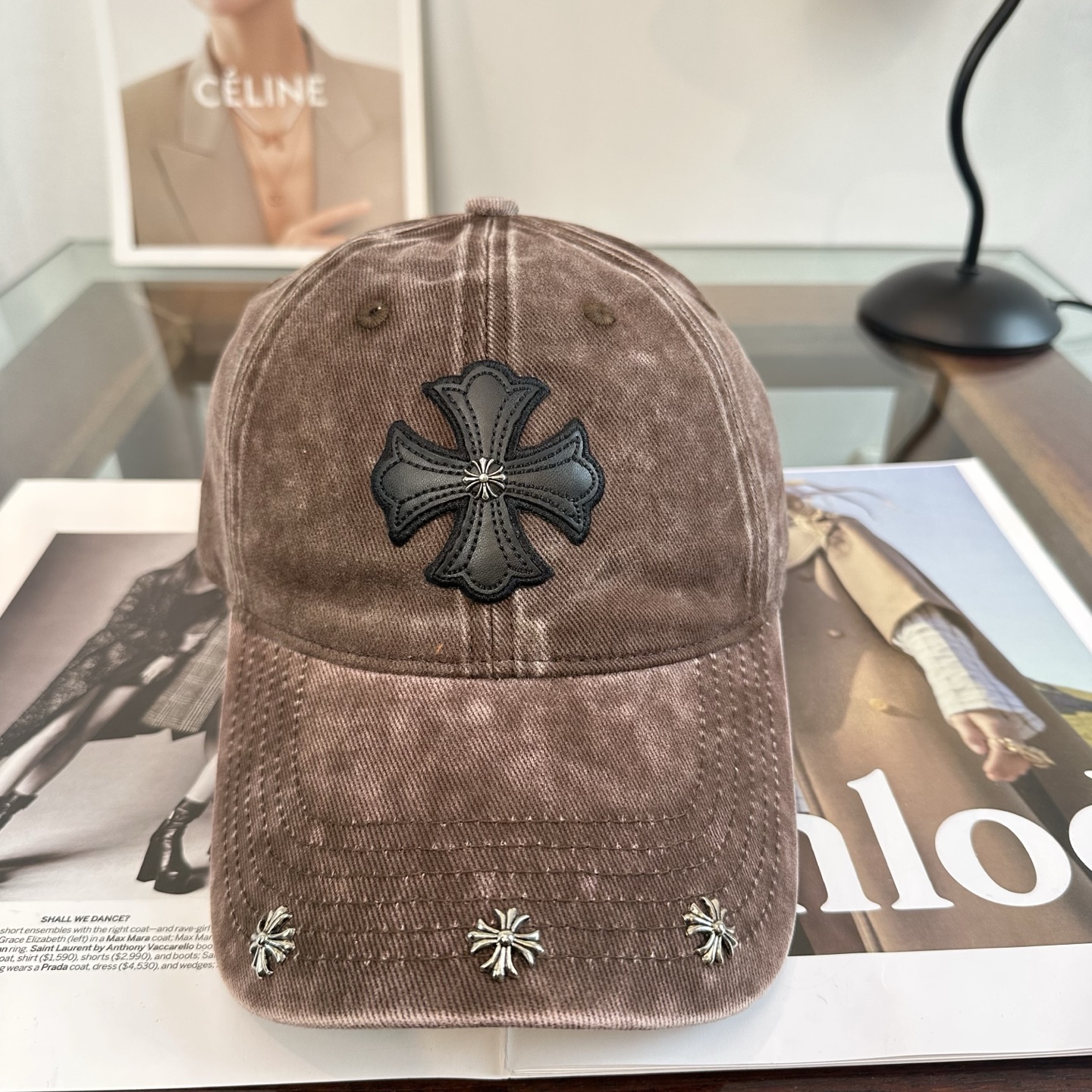 Chrome hearts 克罗心 新款十字架 高品质棒球帽，高端定制版！网红时尚博主同款！墙裂推荐！质