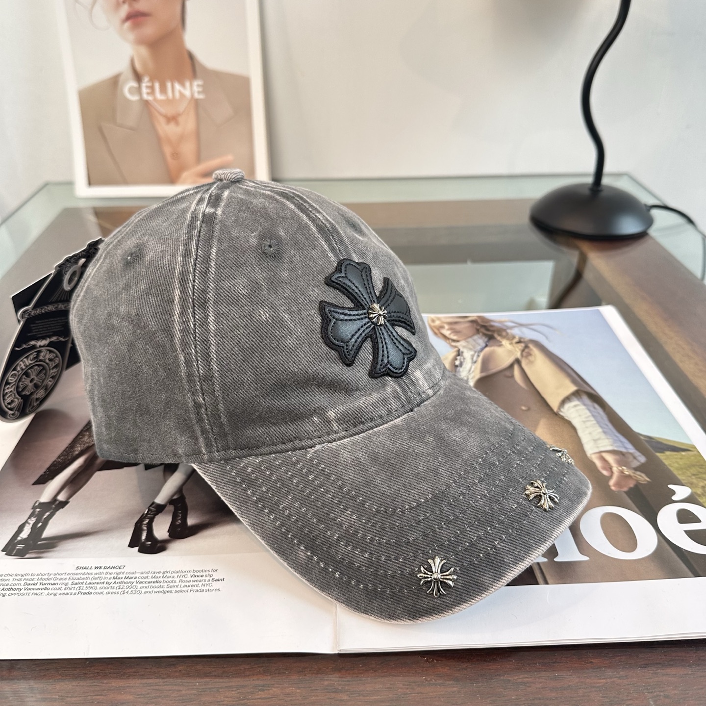 Chrome hearts 克罗心 新款十字架 高品质棒球帽，高端定制版！网红时尚博主同款！墙裂推荐！质