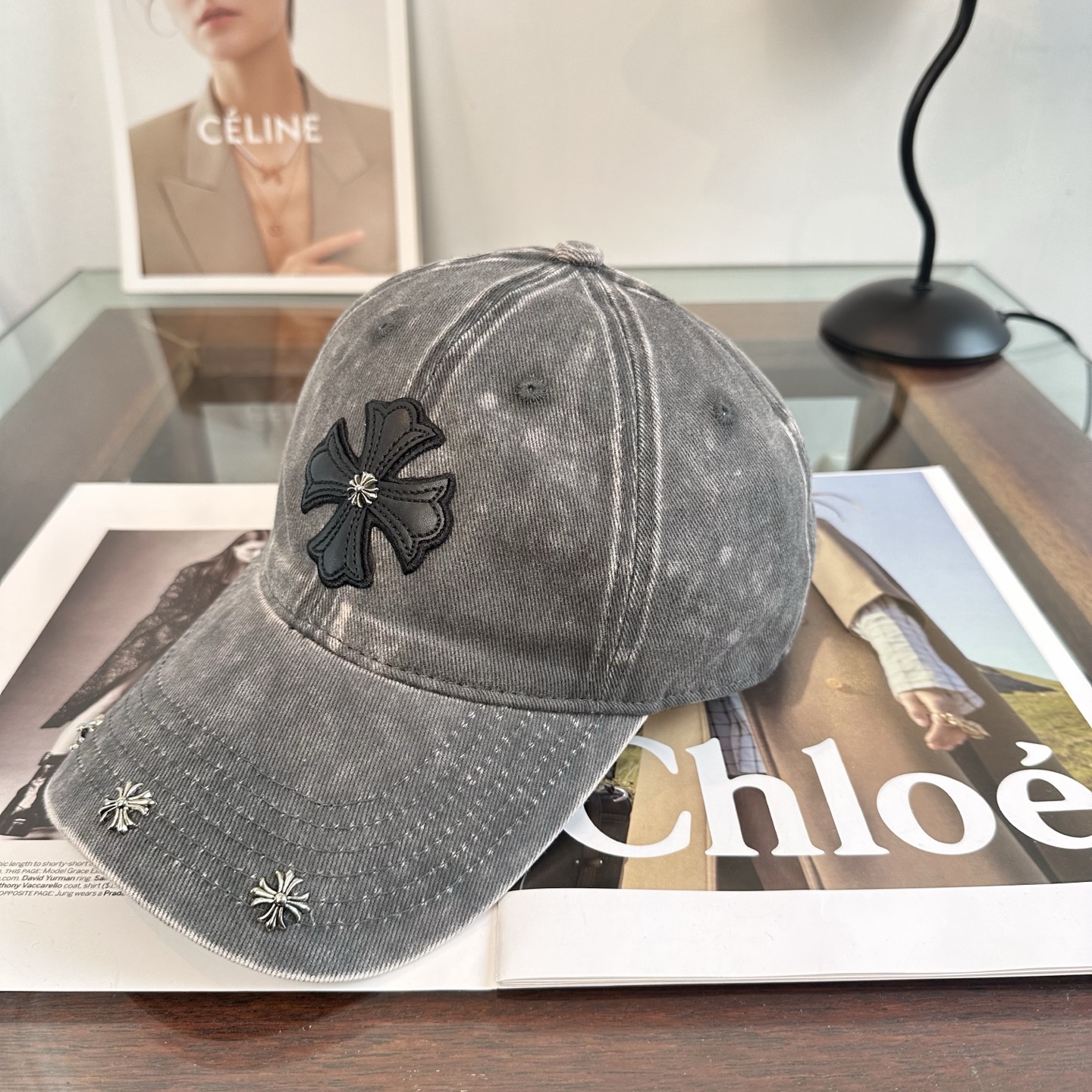 Chrome hearts 克罗心 新款十字架 高品质棒球帽，高端定制版！网红时尚博主同款！墙裂推荐！质