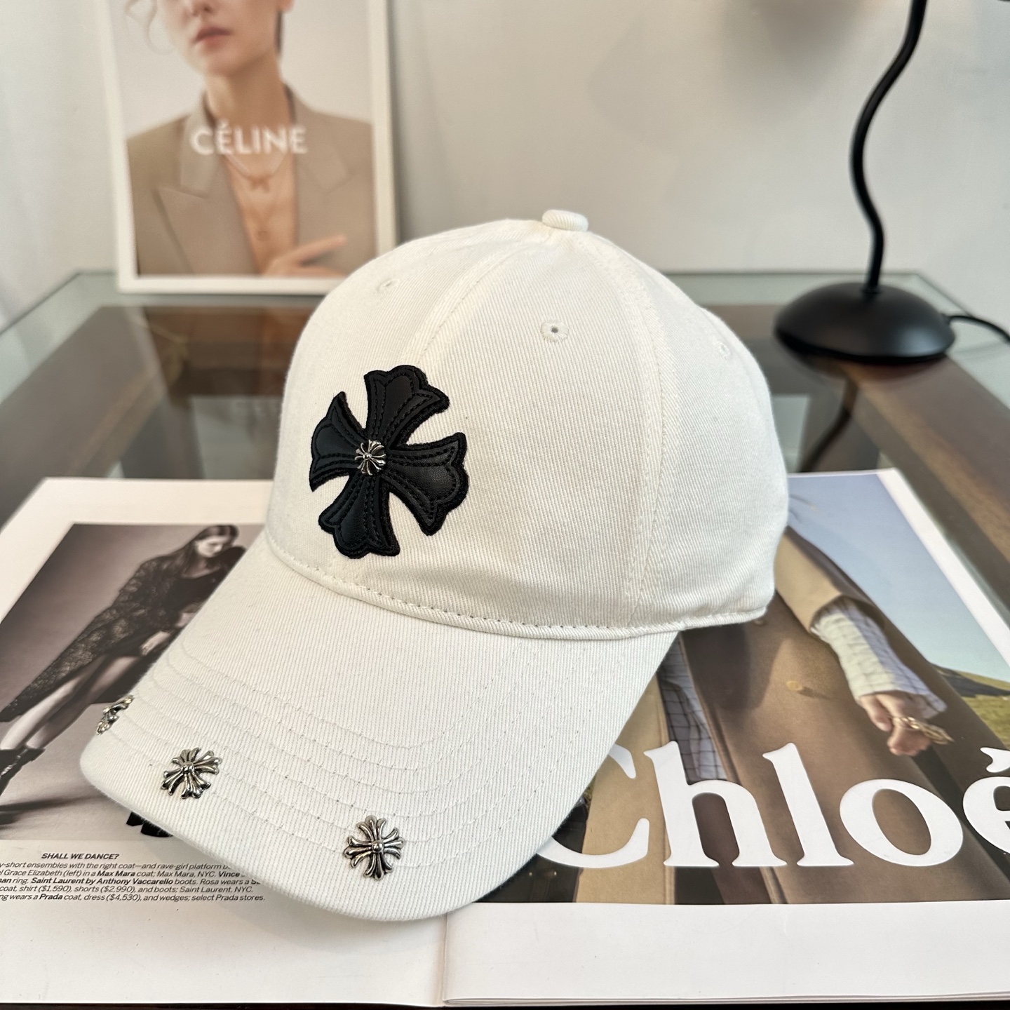 Chrome hearts 克罗心 新款十字架 高品质棒球帽，高端定制版！网红时尚博主同款！墙裂推荐！质