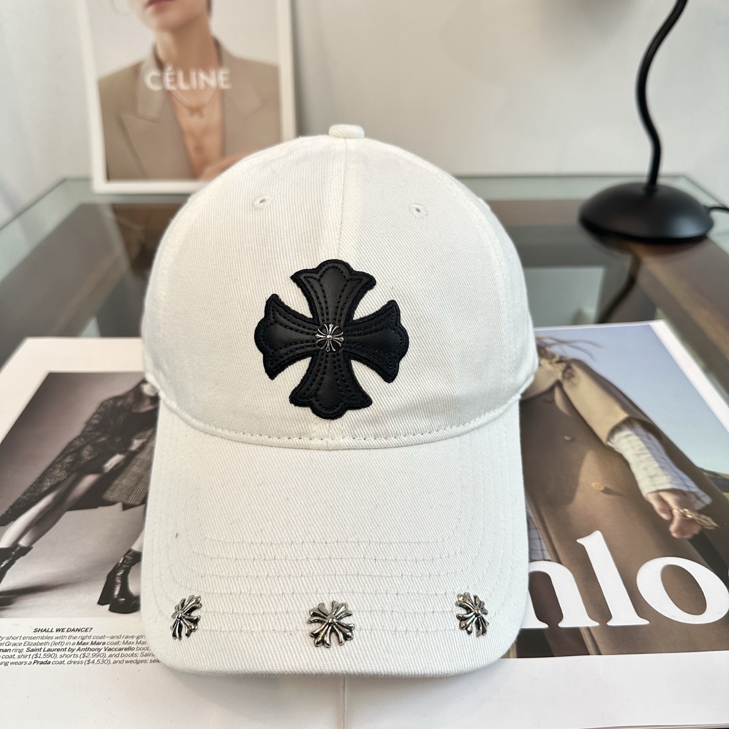 Chrome hearts 克罗心 新款十字架 高品质棒球帽，高端定制版！网红时尚博主同款！墙裂推荐！质