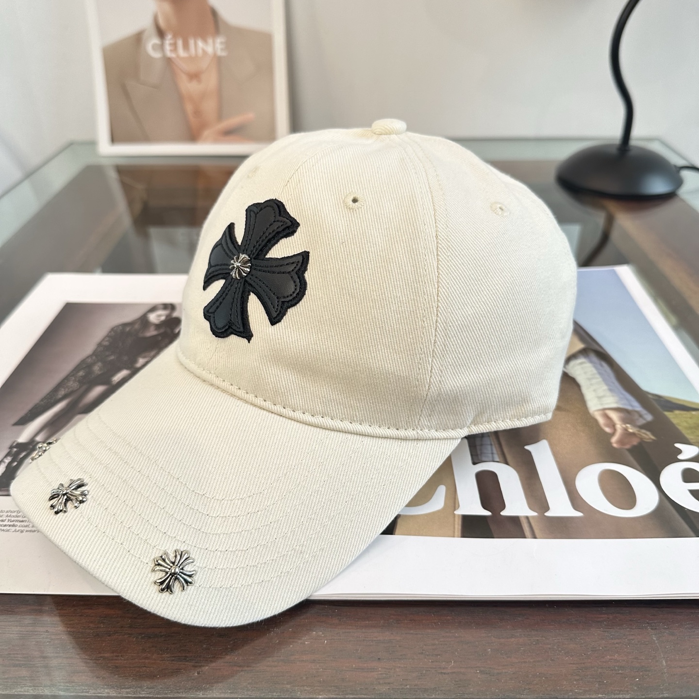 Chrome hearts 克罗心 新款十字架 高品质棒球帽，高端定制版！网红时尚博主同款！墙裂推荐！质