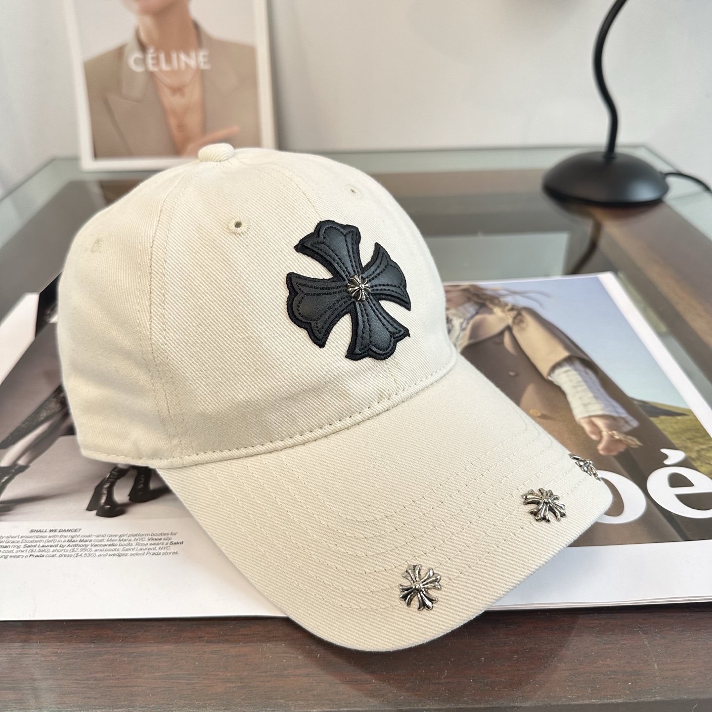 Chrome hearts 克罗心 新款十字架 高品质棒球帽，高端定制版！网红时尚博主同款！墙裂推荐！质