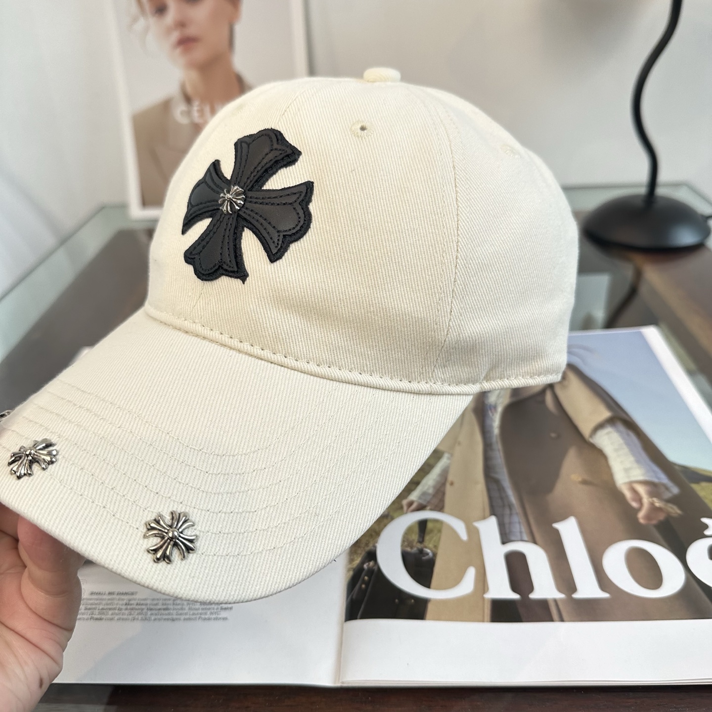 Chrome hearts 克罗心 新款十字架 高品质棒球帽，高端定制版！网红时尚博主同款！墙裂推荐！质
