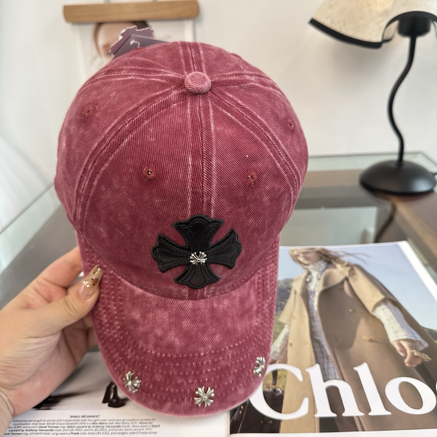 Chrome hearts 克罗心 新款十字架 高品质棒球帽，高端定制版！网红时尚博主同款！墙裂推荐！质