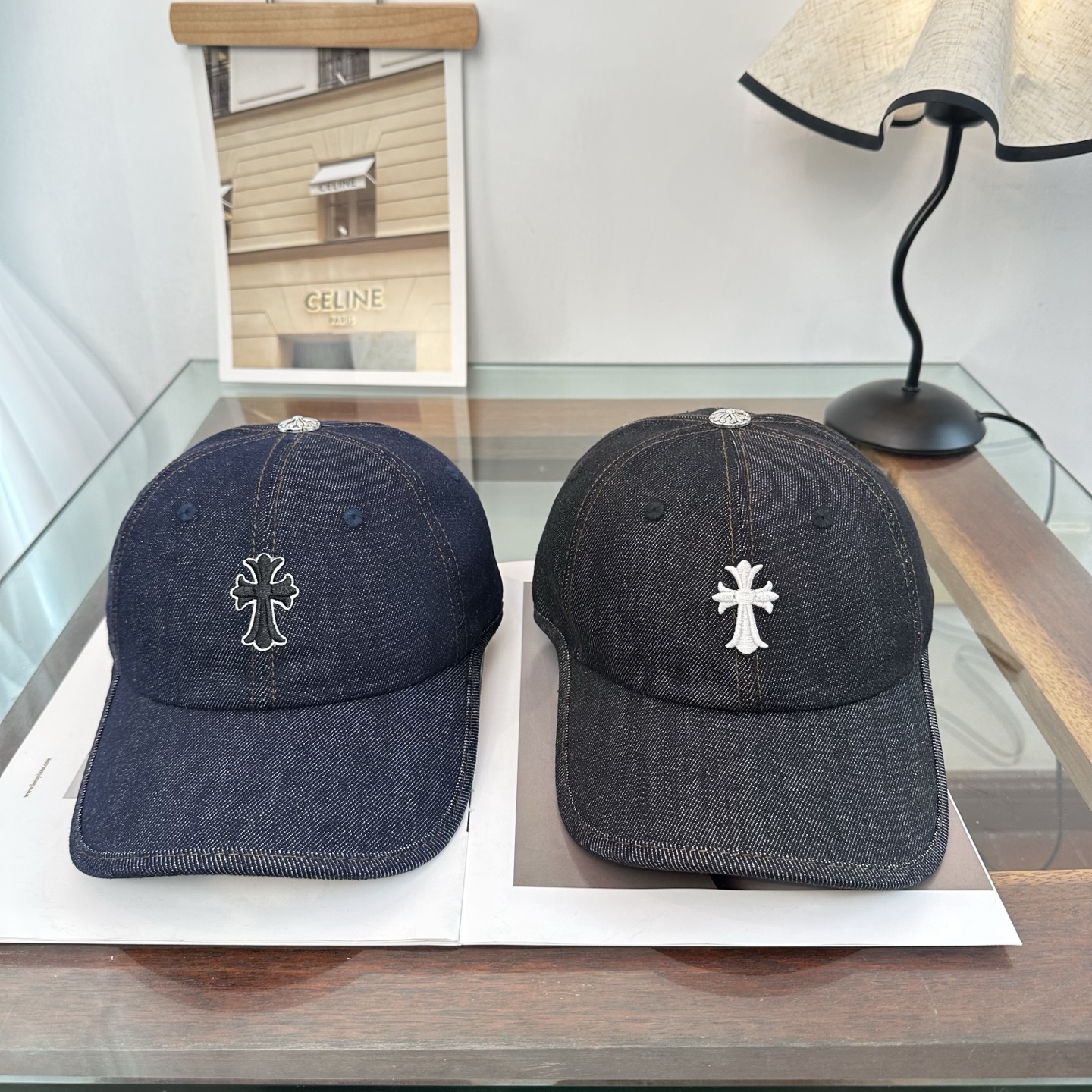 Chrome hearts 克罗心 新款十字架 高品质棒球帽，高端定制版！网红时尚博主同款！墙裂推荐！质