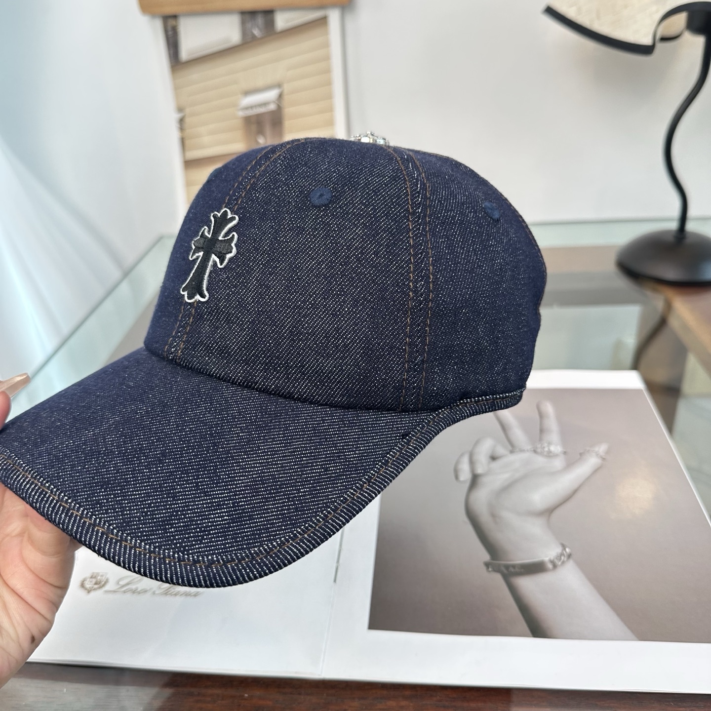 Chrome hearts 克罗心 新款十字架 高品质棒球帽，高端定制版！网红时尚博主同款！墙裂推荐！质