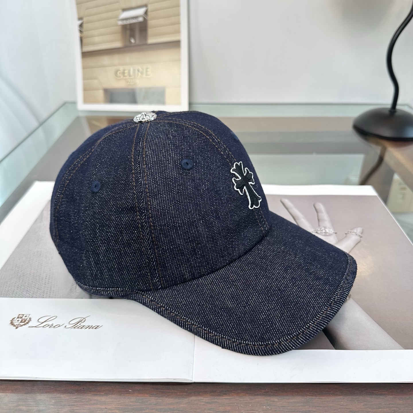 Chrome hearts 克罗心 新款十字架 高品质棒球帽，高端定制版！网红时尚博主同款！墙裂推荐！质