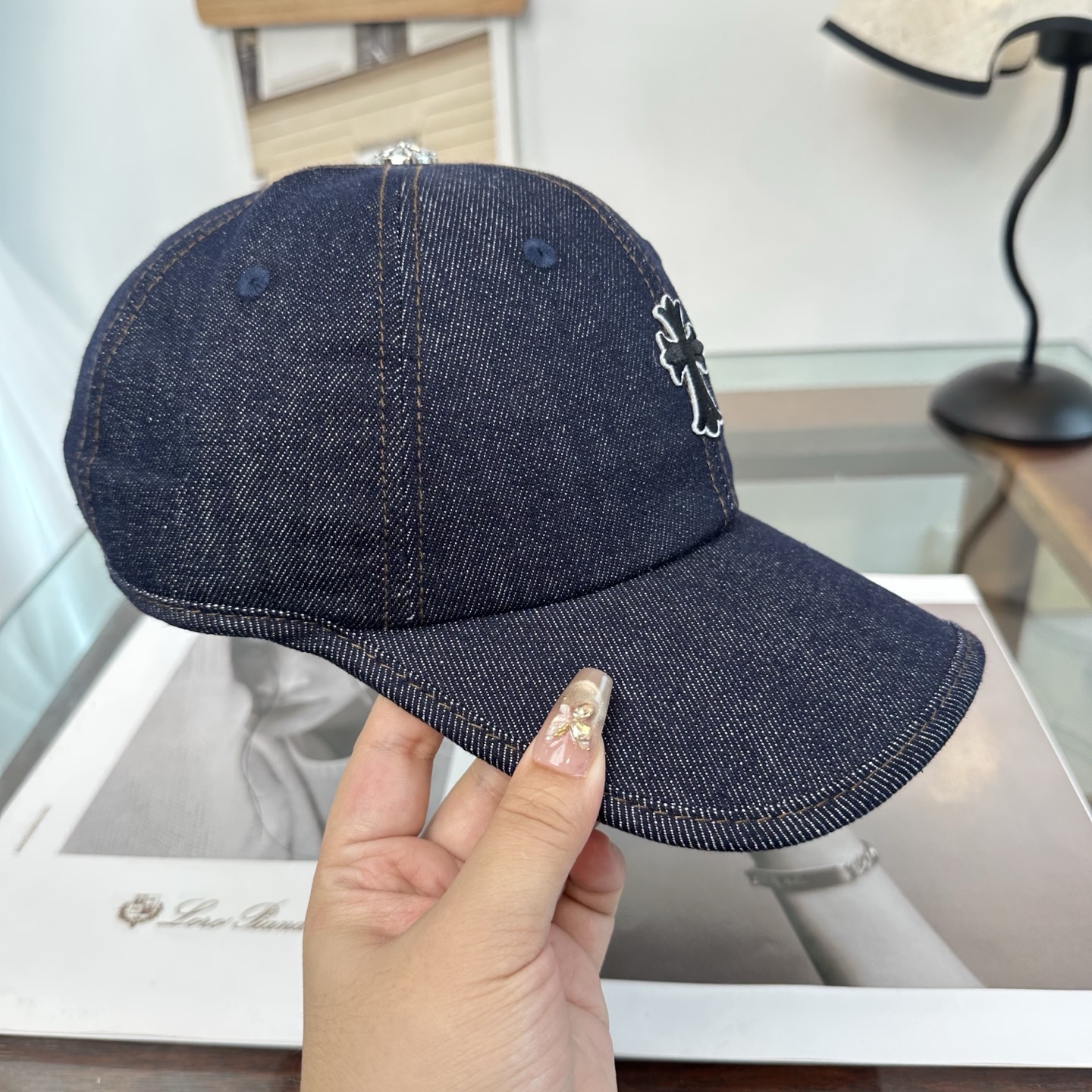 Chrome hearts 克罗心 新款十字架 高品质棒球帽，高端定制版！网红时尚博主同款！墙裂推荐！质
