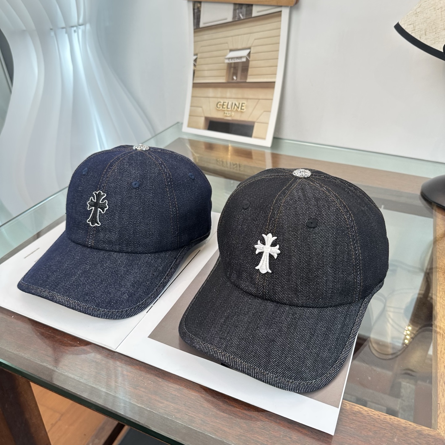 Chrome hearts 克罗心 新款十字架 高品质棒球帽，高端定制版！网红时尚博主同款！墙裂推荐！质