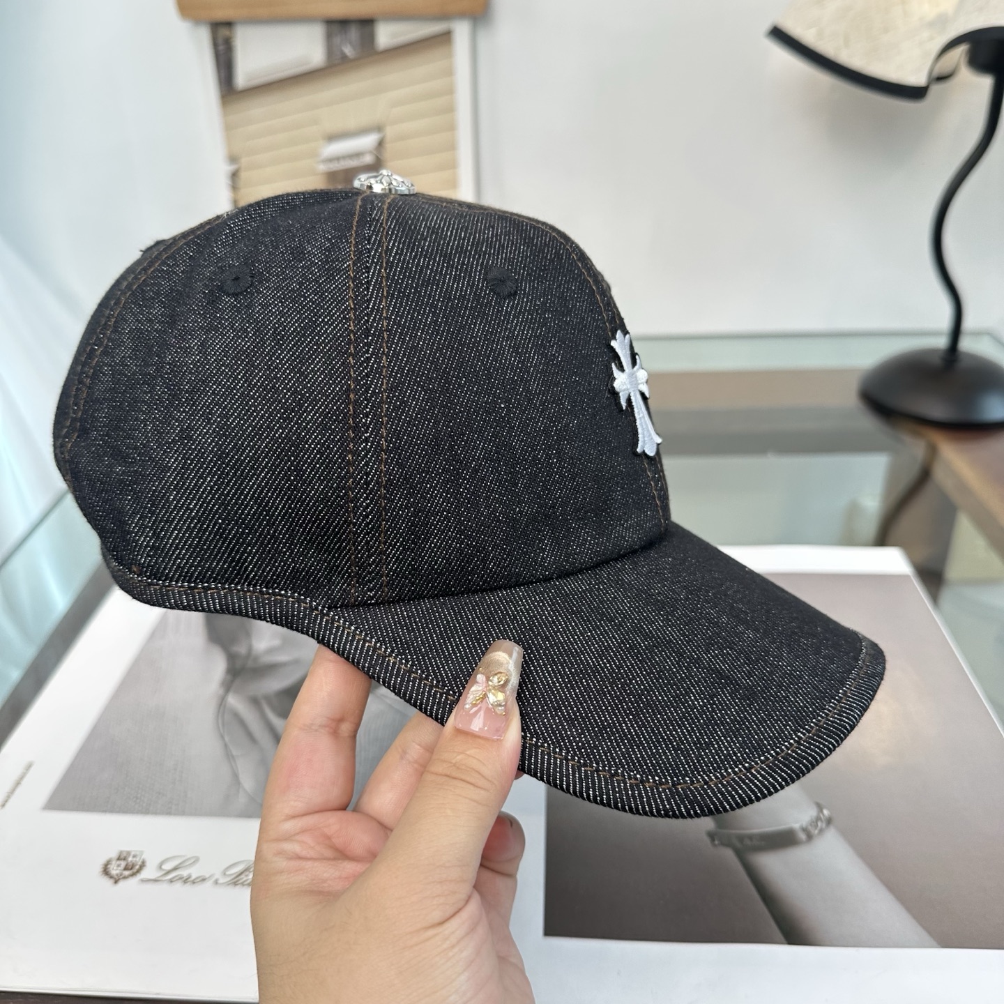 Chrome hearts 克罗心 新款十字架 高品质棒球帽，高端定制版！网红时尚博主同款！墙裂推荐！质