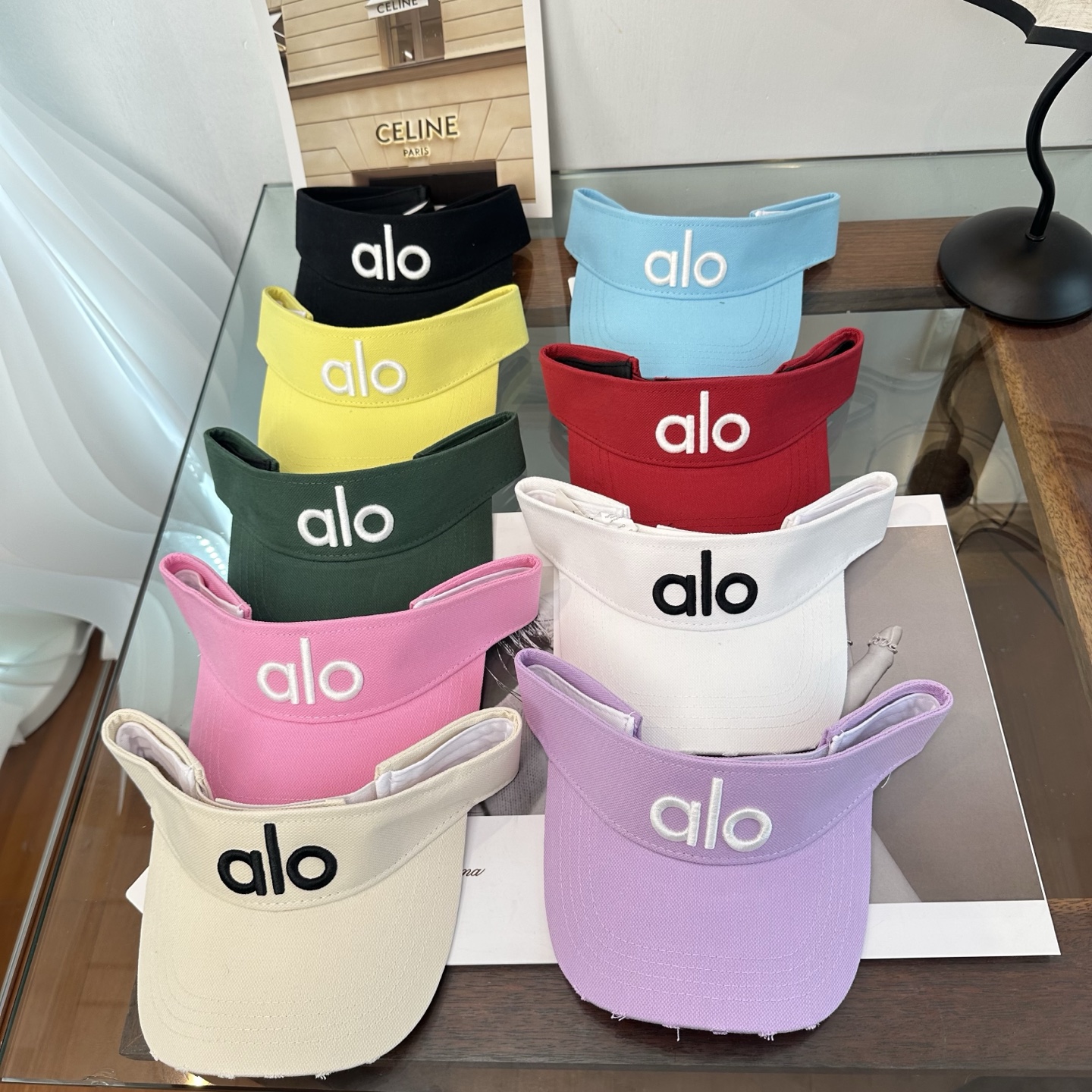 Unknown alo阿洛 防晒空顶帽子女夏季 大帽