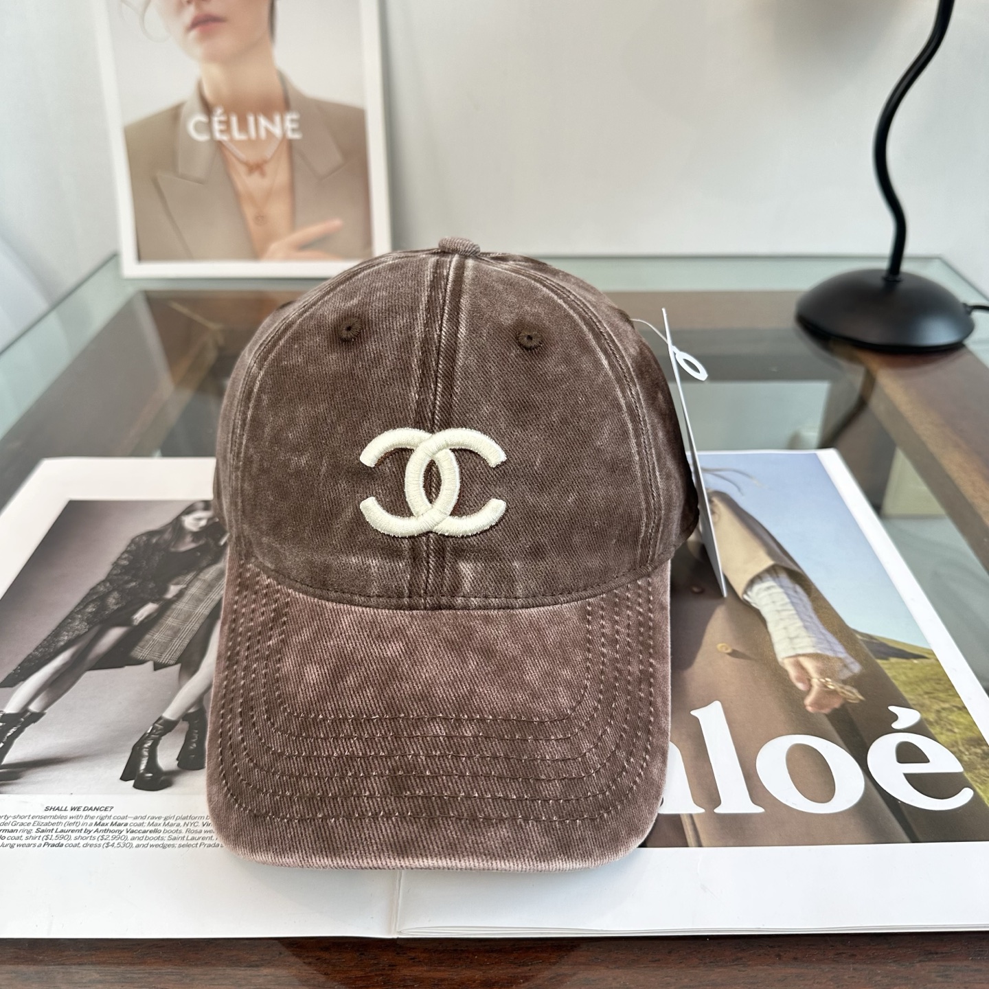 CHANEL香奈儿 新款棒球帽帽子的版型很好，不管怎么搭配都好看，春夏look配饰😎