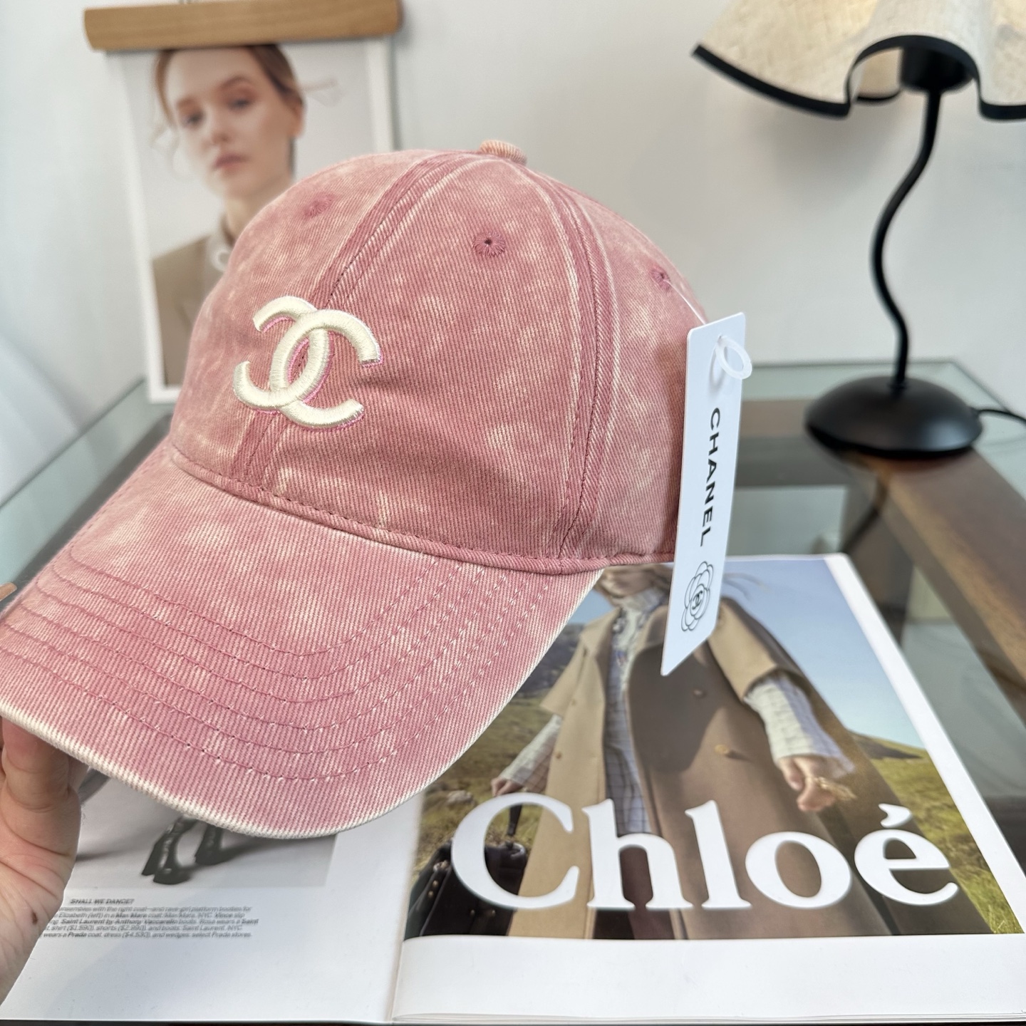 CHANEL香奈儿 新款棒球帽帽子的版型很好，不管怎么搭配都好看，春夏look配饰😎