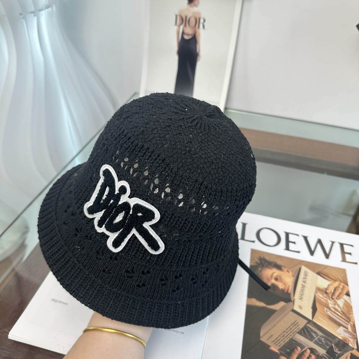 Dior DIOR 迪奥 渔夫帽 让兼顾 和遮阳的简约桶帽