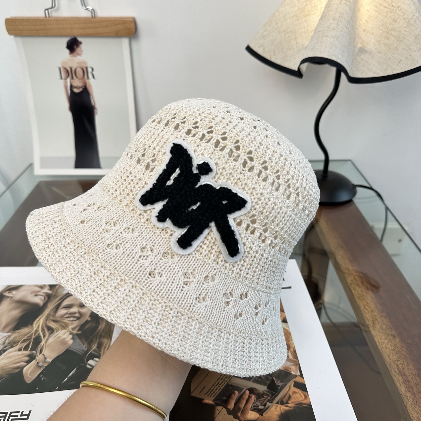 Dior DIOR 迪奥 渔夫帽 让兼顾 和遮阳的简约桶帽