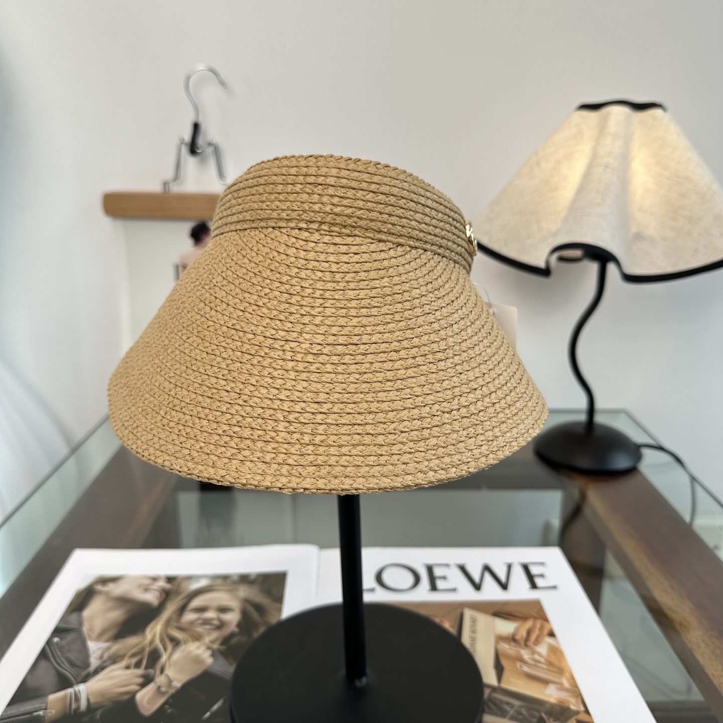 GUCCI 古奇 防晒空顶帽子女夏季时尚大帽檐遮阳帽防紫外线女