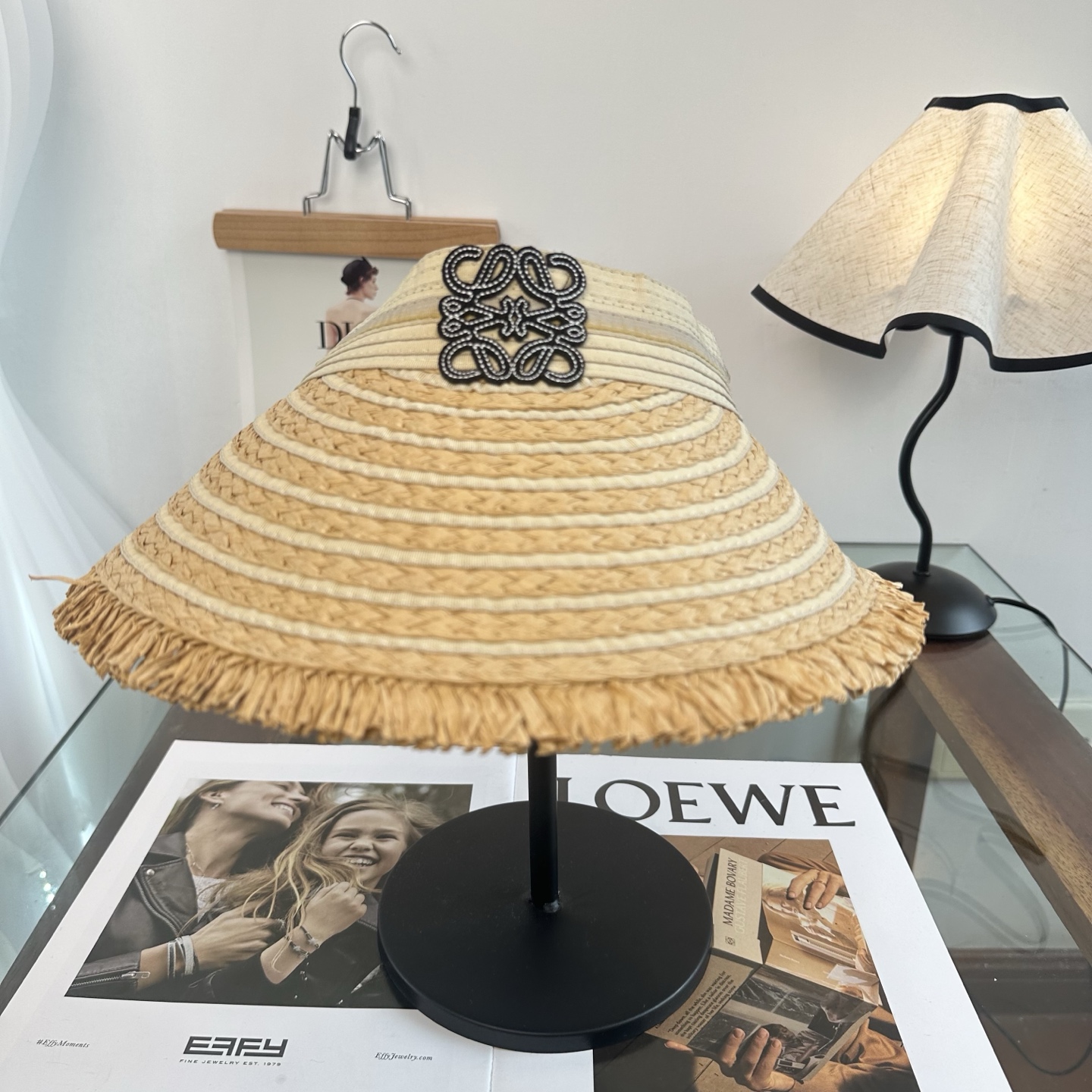 LOEWE 罗意威 2026春夏新款空顶帽，超甜超乖的小空顶🔝，细节和质感都拿捏得很完美！缤纷整个夏天